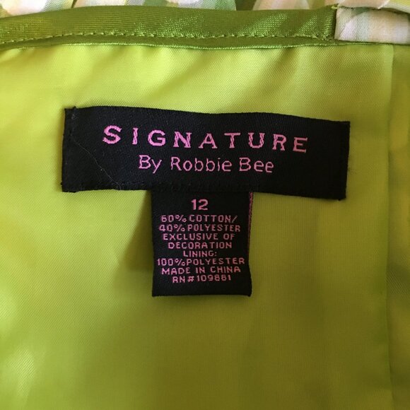 ROBBIE BEE ๐ช Fit & Flare green polka dot dress ๐ช NEW WITH TAGS!! - Picture 9 of 12